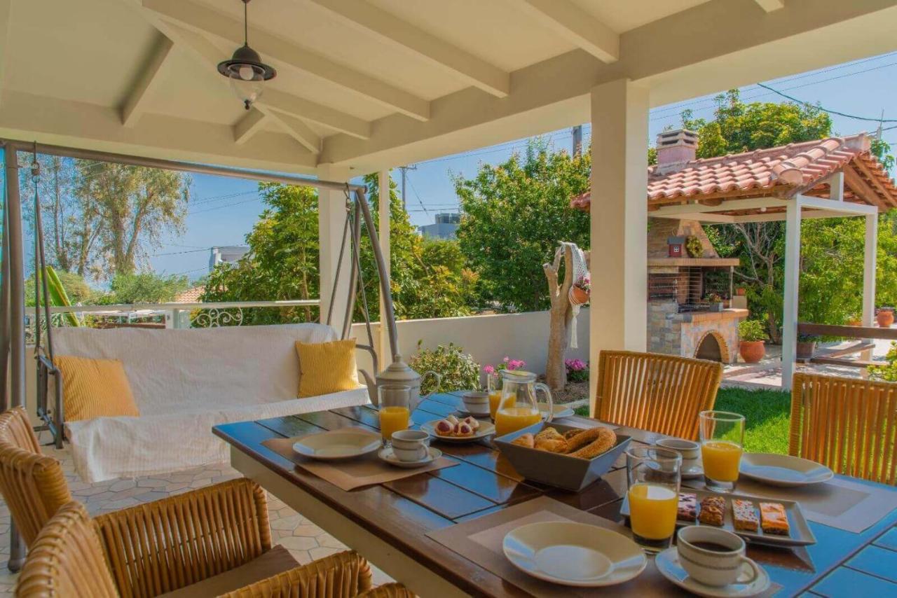 Fiorentinos Villa Tragaki Bagian luar foto