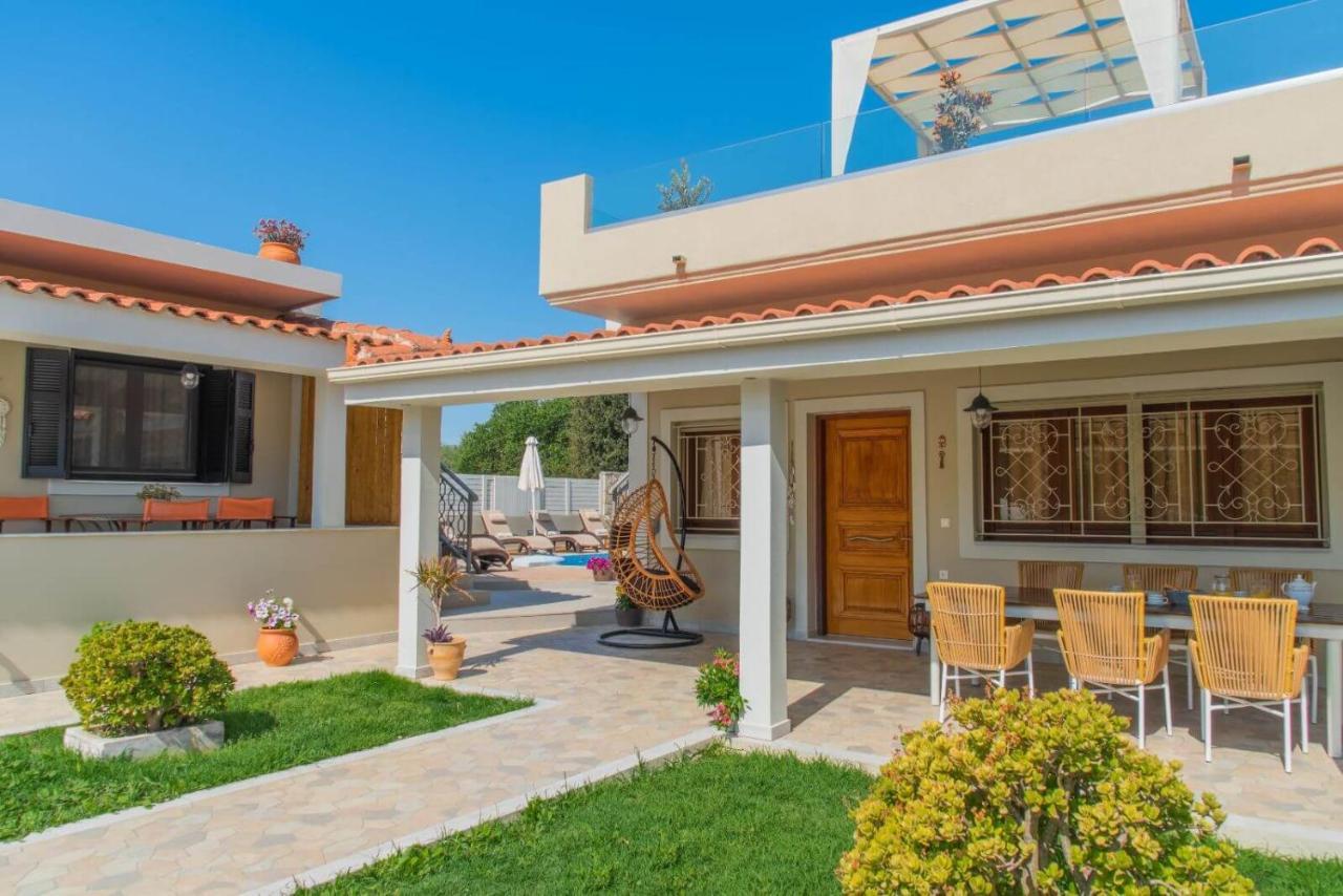 Fiorentinos Villa Tragaki Bagian luar foto