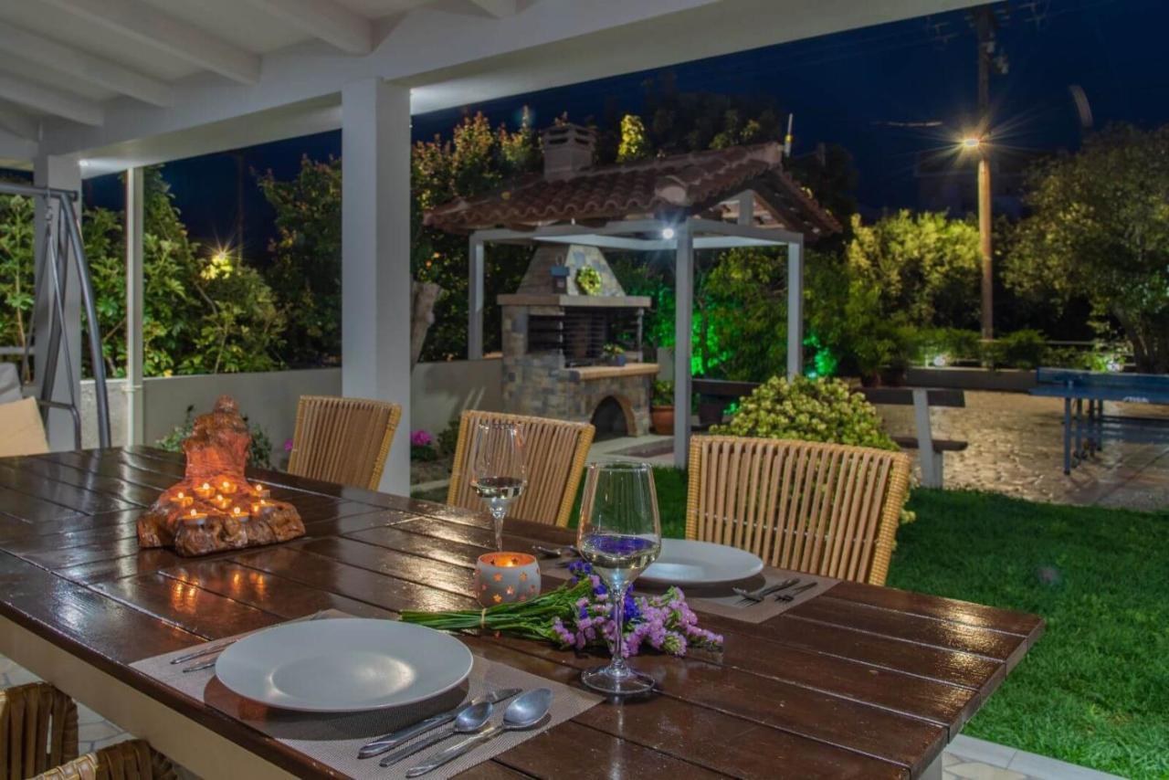 Fiorentinos Villa Tragaki Bagian luar foto